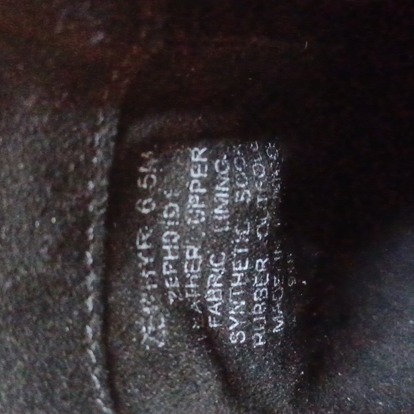 Steven by Steve Madden Black Suede Zephyr Boots - Size 6.5 NWOT - Picture 6 of 8